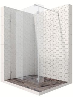 Душевая перегородка Ambassador Walk-in 15031105 90см хром/прозрачное