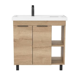 Тумба под раковину напольная Onika Легран 108063 80 см дуб галифакс