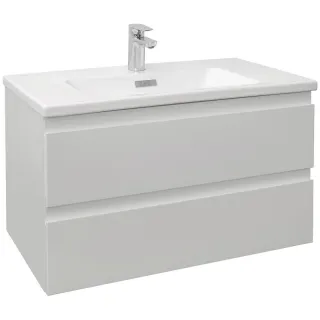 Тумба под раковину Jacob Delafon Madeleine EB2053-J55 80 см светло-серый матовый