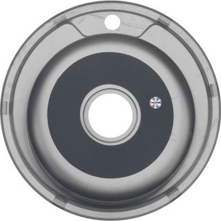 Мойка 490 Melana 0,8/180 хром с сифоном (002/2 *15)