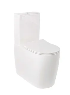 Унитаз-компакт Kludi Resa R 23WCB0643 безободковый смыв торнадо белый