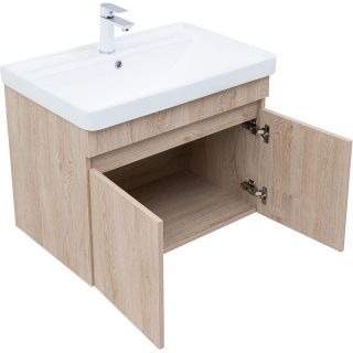 Тумба под раковину Aquanet Оптима 344804 70 см дуб светлый