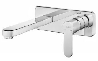 Встраиваемый смеситель для ванны и душа E.C.A. Nita 102167608EX-K хром