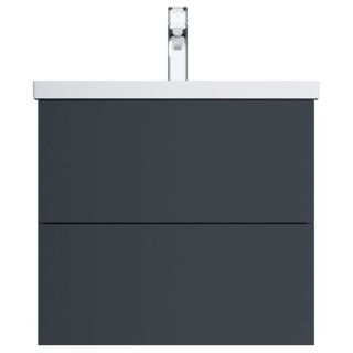 Am.pm Gem M90FHX06022GM  тумба под раковину 60 см графит матовый