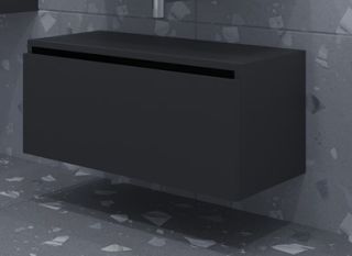 Ящик под столешницу Armadi Art Flat 60см антрацит глянец 897-060-A glossy