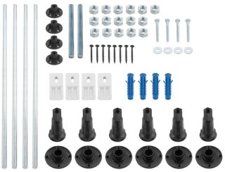 Акриловая ванна Berges Nelu с каркасом 180x80см белый 050024