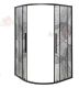 Душевой уголок AvaCan HB 100x100 см чёрный