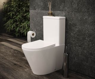 Напольный унитаз Ceramica Nova Highlight CN1802 безободковый белый