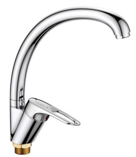 Смеситель для кухни Haiba HB4104-2 хром