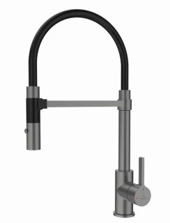 Смеситель для кухни Rose R133T пепельный