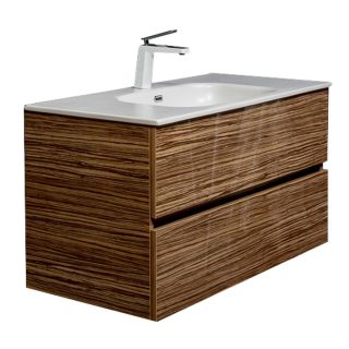 Тумба под раковину Armadi Art Vallessi 100см зебрано 837-100-Z