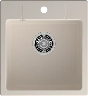 Мойка кухонная GranFest URBAN 245 белый