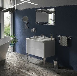 Зеркало Kerasan Waldorf 100 740601 С выключателем