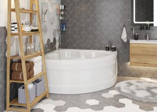 Акриловая ванна VagnerPlast Catalina VPBA146CTL3X-04 146см белый