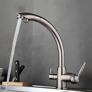 Смеситель для кухни Frap F4399-5 сатин