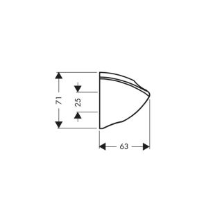 Душевая штанга GROHE Tempesta Cosmopolitan 600 мм, хром (27521000)