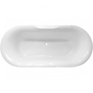 Ванна из литьевого мрамора Эстет Лион ФР-00000684 174x80см белый