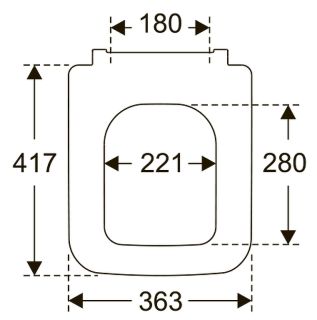 Крышка-сиденье для унитаза Villeroy Boch Finion 9M88S1R1 Альпийский белый с микролифтом