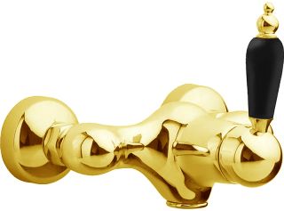 Смеситель для душа Boheme TRADIZIONALE ORO  черная керамика золото