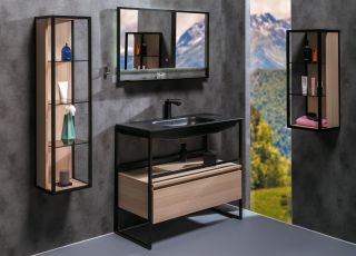 Пенал Armadi Art Loft 120см светлое дерево 896-L