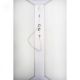 Душевая кабина Deto L 980 с гм. и эл. 80х80х215 см