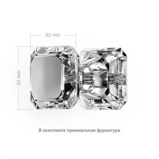 Душевая перегородка RGW WA-054 (WA-010 + Z-072) 351005473-11 70 см хром