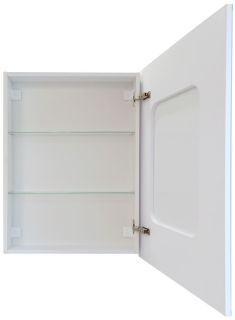 Зеркало-шкаф с подсветкой Art&Max Techno правый 55см белый AM-Tec-550-800-1D-R-DS-F