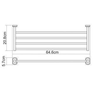 Wasserkraft Oder K-3011 Полка для полотенец