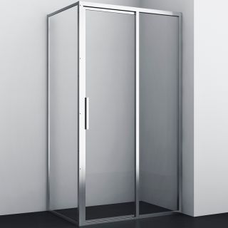 Душевой уголок WasserKRAFT Lopau 120x90 32S07R профиль Хром стекло прозрачное