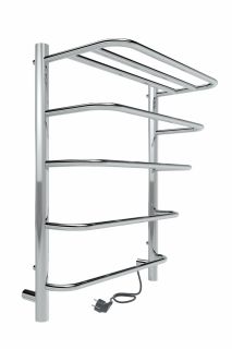 Полотенцесушитель электрический Indigo Hit LHE60-50R с полкой 60x50 см хром