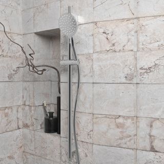 Душевой гарнитур Paini Bergamo BRCR121L12 120см хром