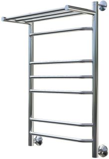 Водяной полотенцесушитель Тругор Браво НП 3 П с полкой 80x50см хром Браво3/нп8050П