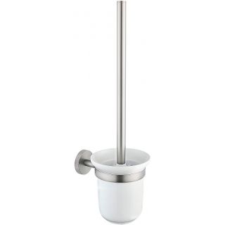 Ершик для унитаза Allen Brau Priority 6.31008-BN Белый Никель брашированный