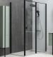 Душевая дверь Allen Brau Priority 90 3.31003.BBA профиль Черный