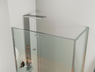 Душевой уголок Allen Brau Fantasy 3.11001-00 профиль Хром 90x90