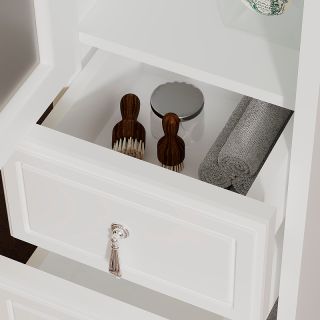 Шкаф-колонна Opadiris Риспекто 30 L 00-00005832 Белый