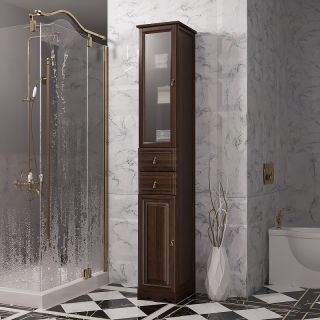 Шкаф-колонна Opadiris Риспекто 30 L 00-00005834 Орех антикварный