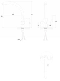 Смеситель для кухни Paulmark Essen Es213001-302 песок