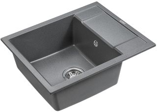 Мойка кухонная Paulmark Flugen PM216050-DG графит