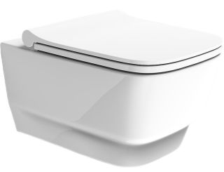 Крышка-сиденье Boheme Bello 975-W белый глянец