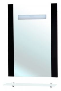 Зеркало с подсветкой Bellezza Берта 60см чёрный 00000001041