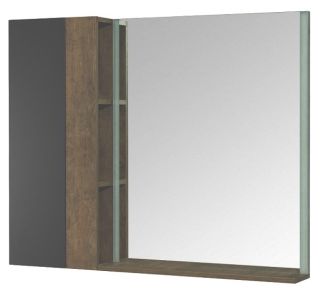 Модуль для зеркала Акватон Терра 1A247103TEKA0 35см дуб кантри/антрацит