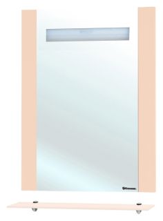 Зеркало с подсветкой Bellezza Берта 75см бежевый 00000001042