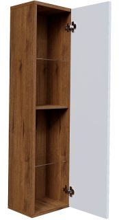 Пенал подвесной Grossman Альба 303009 30см веллингтон/белый