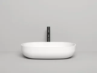 Накладная раковина Salini Gloria 05 S-Stone 1102205M 64см белый матовый