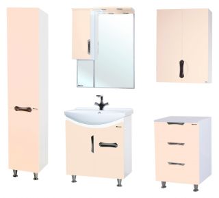 Тумба под раковину Bellezza Лагуна 65см бежевый 00000001380