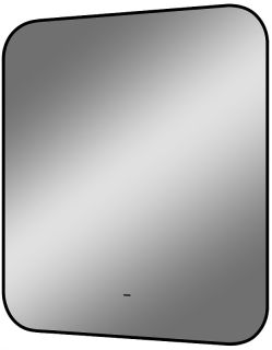 Зеркало с подсветкой Continent Torry ЗЛП1534 с бесконтактным сенсором 60x70см чёрный