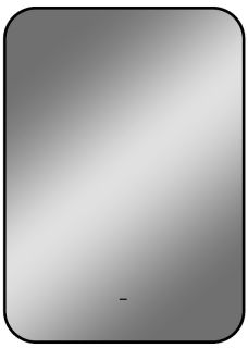 Зеркало с подсветкой Continent Torry ЗЛП1530 с бесконтактным сенсором 50x70см чёрный