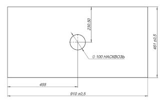 Столешница под раковину Allen Brau Reality 90 1.32024.B-S Бежевый структ