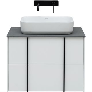 Тумба под раковину Allen Brau Reality 70 1.32004.WM подвесная Белая матовая